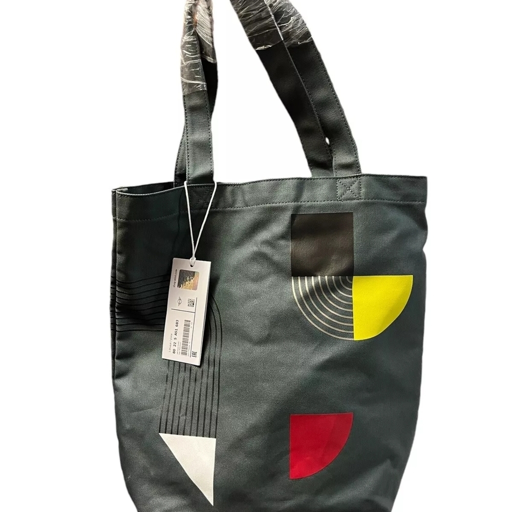 MINI Genuine Shopper Bag Graphic Sage Multicoloured Without Closure Retail: $125